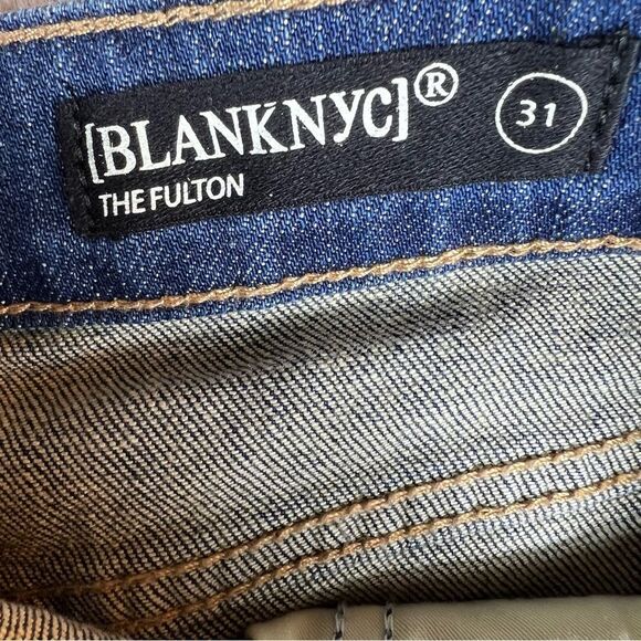 BlankNYC The Fulton Distressed Denim Shorts - Picture 7 of 7
